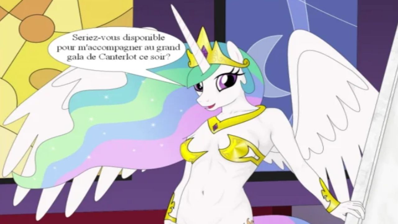 Celestia seduce xxx mlp porn